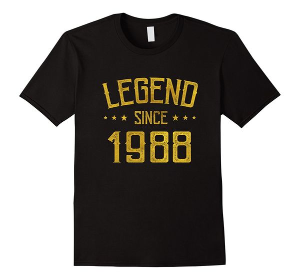 

legend since 1988 for 29 years old b day 29th birthday gift good quality brand summer style cool sport hooded sweatshirt hoodie t shirt