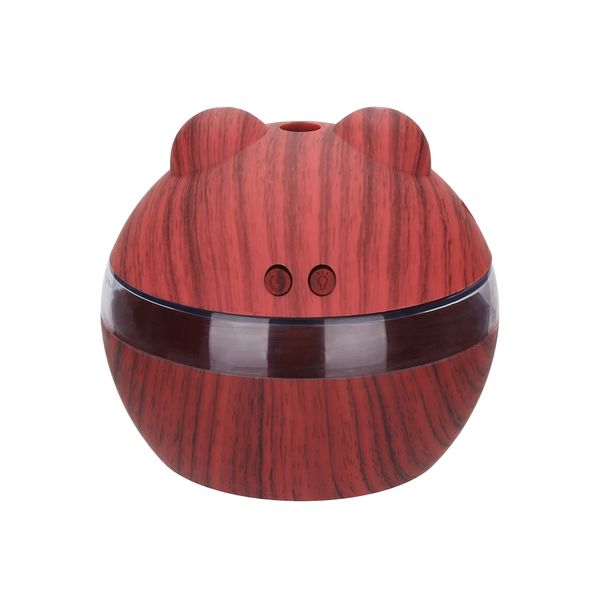 

wood grain ball usb mini humidifier office car led light humidifier ornaments