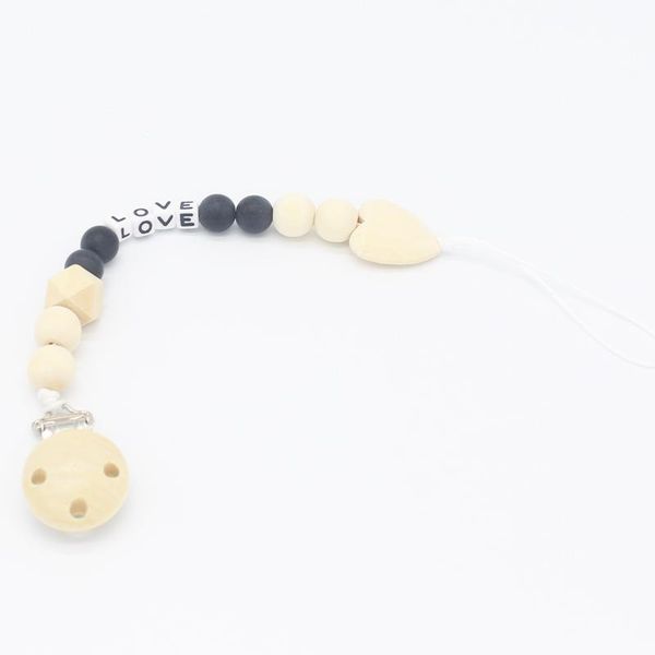 

pacifier sucette name attache soother teething personalized wooden holder xcqgh clips dummy clip toy baby yxlffs xhlove
