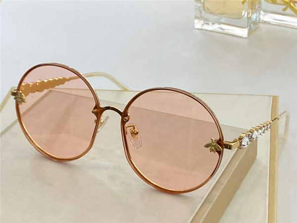 

0919 new and popular women sunglasses plate full frame anti-ultraviolet round lens fashion ladies generous style uv400 lens, White;black