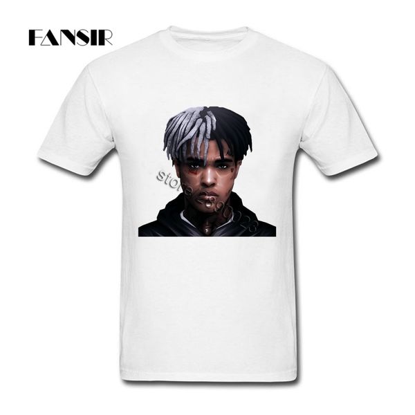 

xxxtentacion short sleeve t-shirts basic style camiseta o neck men's t shirt for group sport hooded sweatshirt hoodie