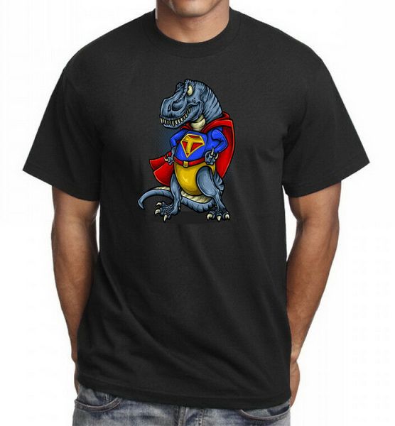 

super t-rex funny printed t-shirt tee great birthday gift present idea brand fashion tee shirt sport hooded sweatshirt hoodie