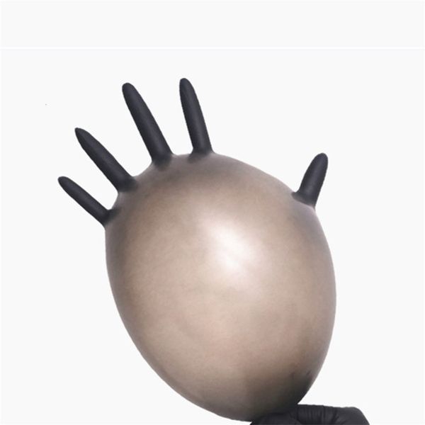 

disposable 100pcs food nitrile wear testing resistance household cleaning washing anti-static gloves