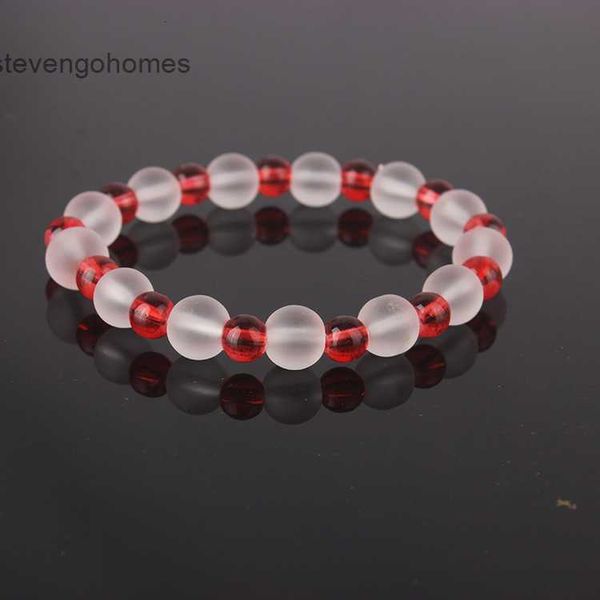 

bracelet net red synthetic frosted string crystal beads hand jewelry women's scenic spot, Silver