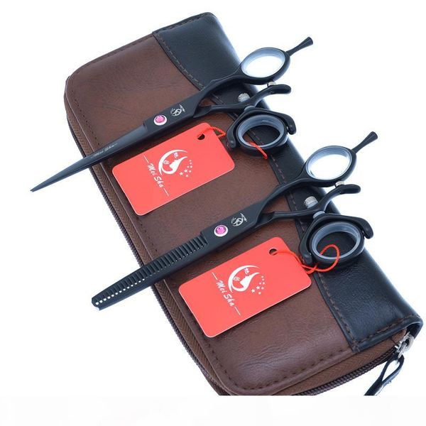 

meisha 6 дюймов профессиональный салон волос истончение ножницы smivel thumb япония стали резки ножницы парикмахер styling инструменты a0121