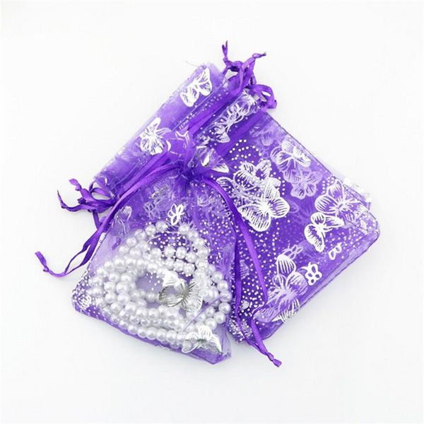 

fashion drawstring transparent pouches organza for baby showers wedding gifts jewelry storage bags package
