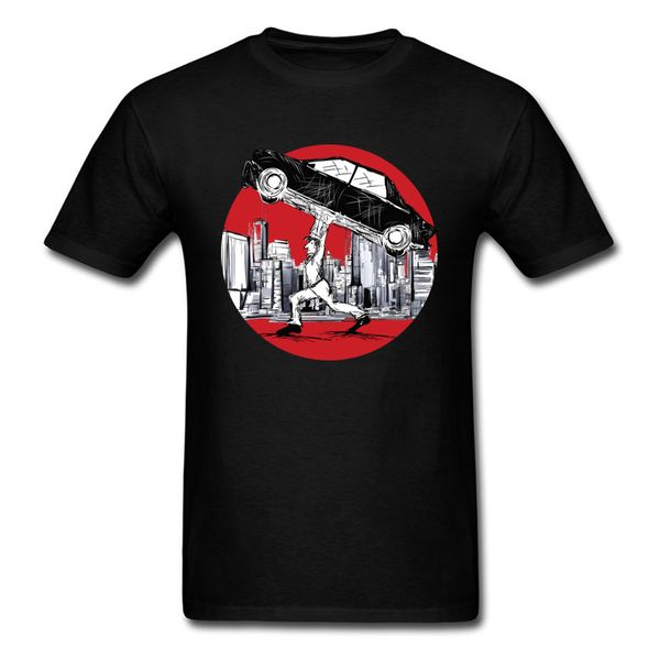 

pedestrian lifting car 2018 new fashion crewneck normal all anime design sport hooded sweatshirt hoodie men t shirt