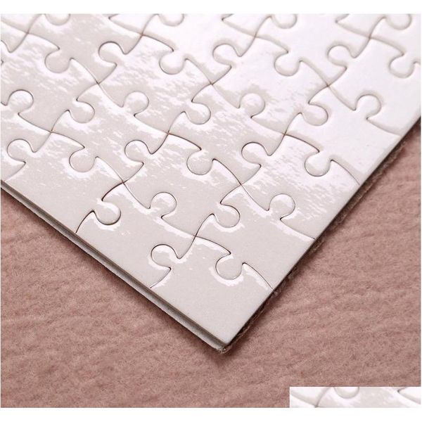 

new a4 sublimation blank puzzle 120pcs diy craft heat press transfer crafts jigsaw puzzle sqcjkh my_home2010