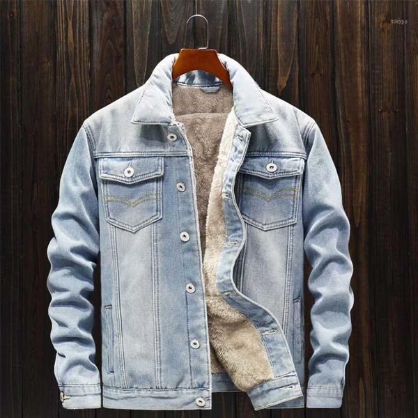 

autumn winter fur jean jacket for women plus size 5xl loose fashion european women coats female outwear denim feminine 2020 new1, Black;brown