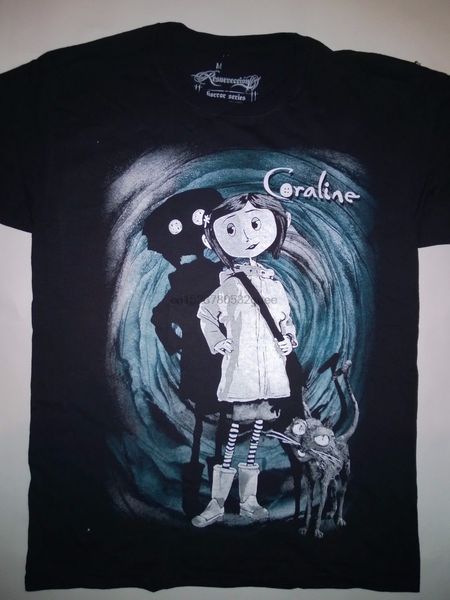 

coraline tim burton neil gaiman nightmare before christmas goth dark summer style fashion swag sport hooded sweatshirt hoodie t shirt