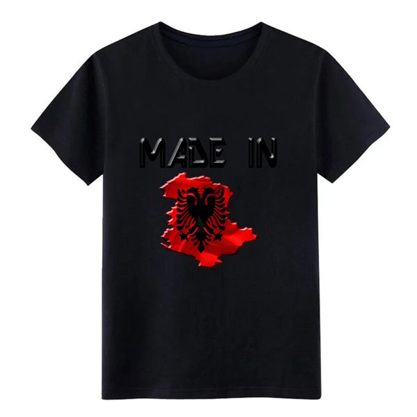 

men's albania printed 100% cotton crew neck gift comical summer style standard shirt hoodie designers t shirts sweatshirt