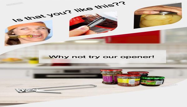 

bottle opener wall can opener stainless steel manual lid corkscrew lever kitchen gadget adjustable gripper jar multifunction cap wmtsvx