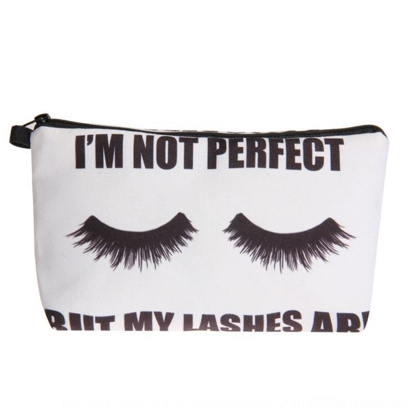 

xibdj xindian 3d bag printing 2019 cosmetic storage hand letter women's cosmetic digital multi functional storage bag ufie2