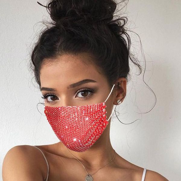 

mask wear 1pc masks mascarilla fashion cover breathable reusable washable mouth face anti wind sequin wmtmds xhhair