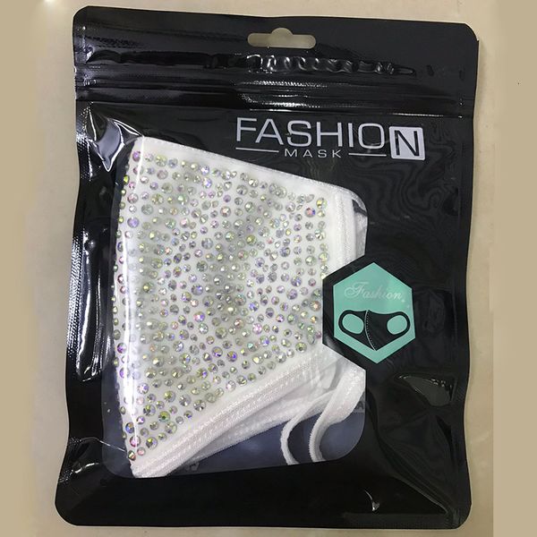 

bling face mask fashion bling diamond protective dustproof mask pm2.5 mouth masks washable reusable women colorful rhinefactory outletmb9a