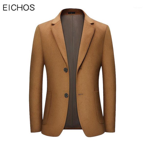 

men blazers suits personality wild casual woolen suit two buttons slim fit blazer coat male blazer1, White;black