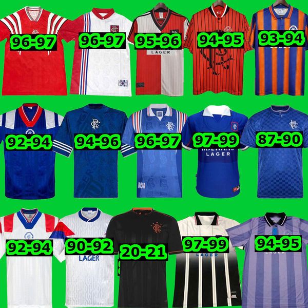 

1990 1992 1993 глазго рейнджерс фк третий выезд футбол футбол дефо hagi morelos tavernier 1994 1995 1996 1997 1997 1999 rangers maillot de f, Black;yellow