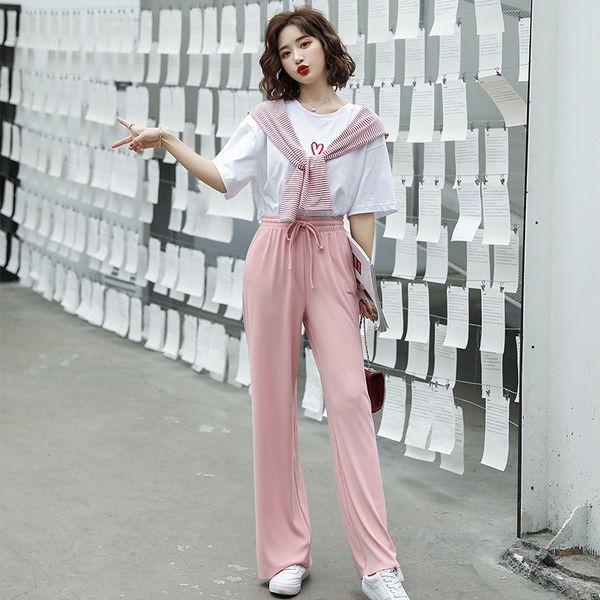 

new 2020 summer casual women's embroidered pants new 2020 summer casual women's embroidered pants cotton trousers cotton trousers, Gray