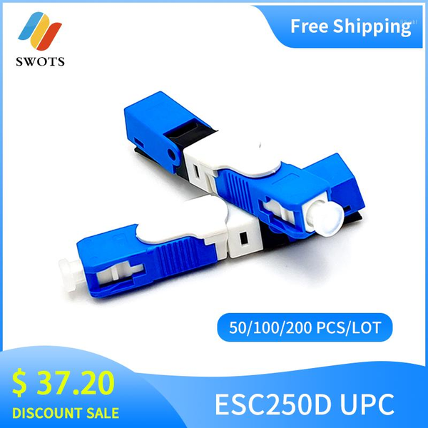 

unikit ftth esc250d single-mode fiber optic sc /upc quick fast field assembly connector1