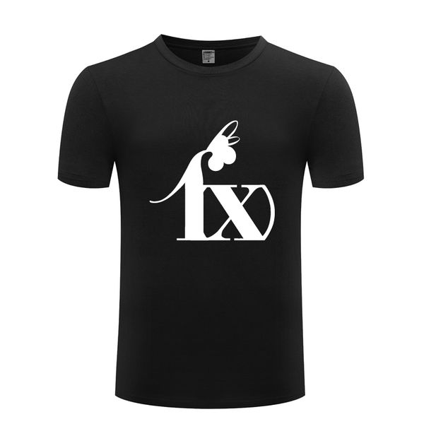 

cool fx kpop logo mens men t shirt tshirt 2018 new short sleeve o neck cotton casual t-shirt tee sport hooded sweatshirt hoodie