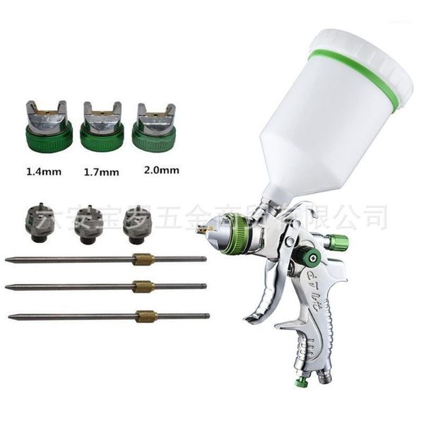 

car furniture paint spray gun high-intensity atomizer paint gun 1.4/1.7/2.0mm airbrush sprayer1