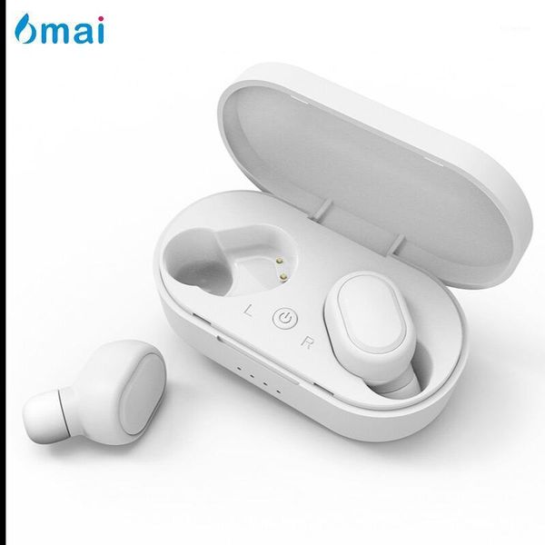 

6mai new m1 tws bluetooth headphone v5.0 charging warehouse headset m1 wireless earphone mini sports wireless earbuds1
