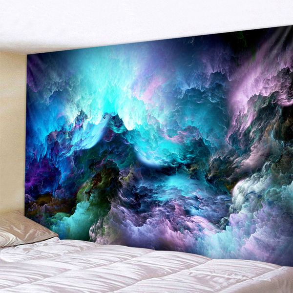 

mysterious universe starry sky tapestry large wall hanging psychedelic tapestry and star wall bedroom beach towel