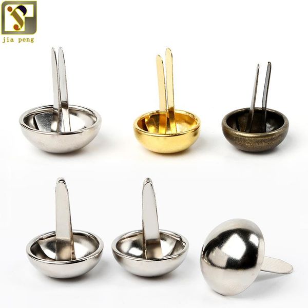 

100шт silver tone купольная металлическая декоративных шипы заклепка шпилька для моды кожи ремесла шпильки пятна 17x10mm5 8x3-3 цвета jllmkq
