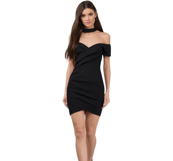 

женский черный sexy -плечий летнее платье 4xl плиссе нерегулярного плюс размер ol платья женщины ночной клуб тонкий одежды, Black;gray