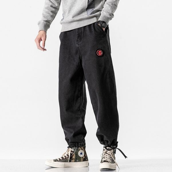 

awyhg одежда дорога узкие брюки джинсы негабаритных jeansancient 20 осени новые универсальный джинсы egh9i черный шнурок леггинсы человек и, Blue