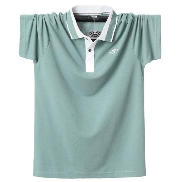 

oversized men shirt color blocked cotton shirt large 5xl 6xl men short sleeve daily for male, White;black