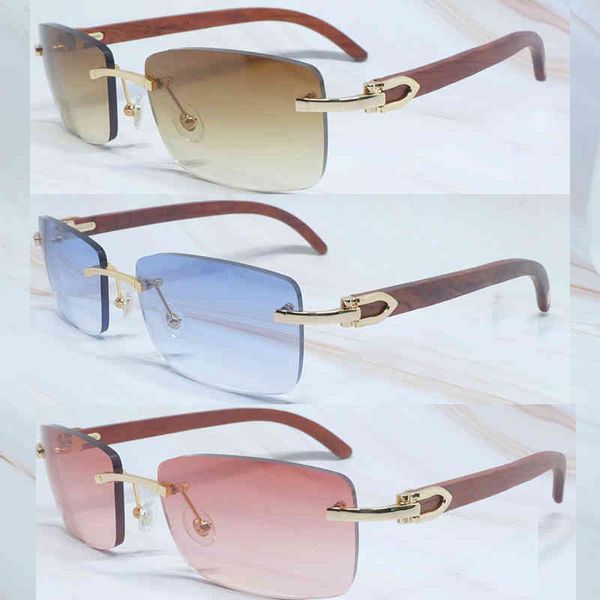 

sunglasses men glasses women rimless wood buffalo horn glasses buffs designer sun glasses shades gafas de sol mujer italy, White;black