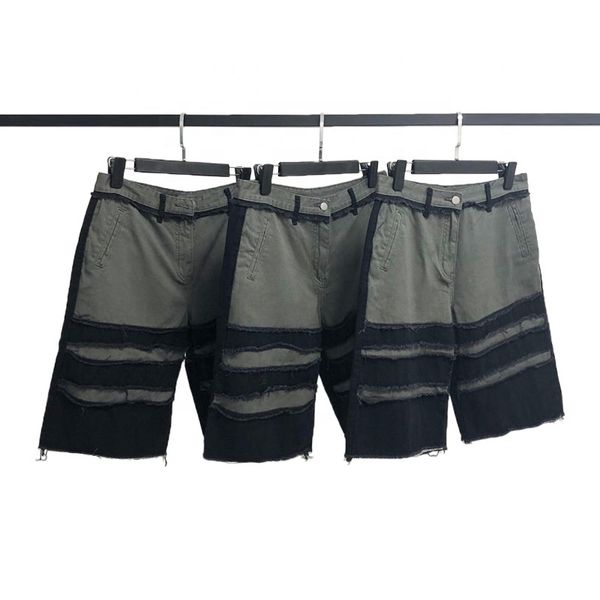 

oem fashion premium designer cargo short pants men