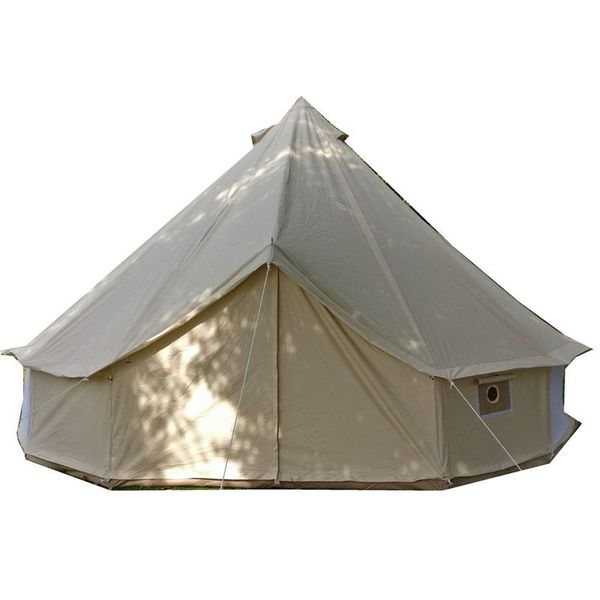 

size 3m,4m,5m,6m bell type outdoor canvas tent, large disaster relief tent, customized flame retardant canvas warm tent