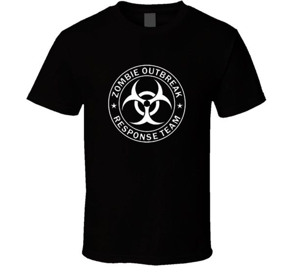 

male selling zombie apocalypse outbreak response team t shirt summer tee shirt sport hooded sweatshirt hoodie