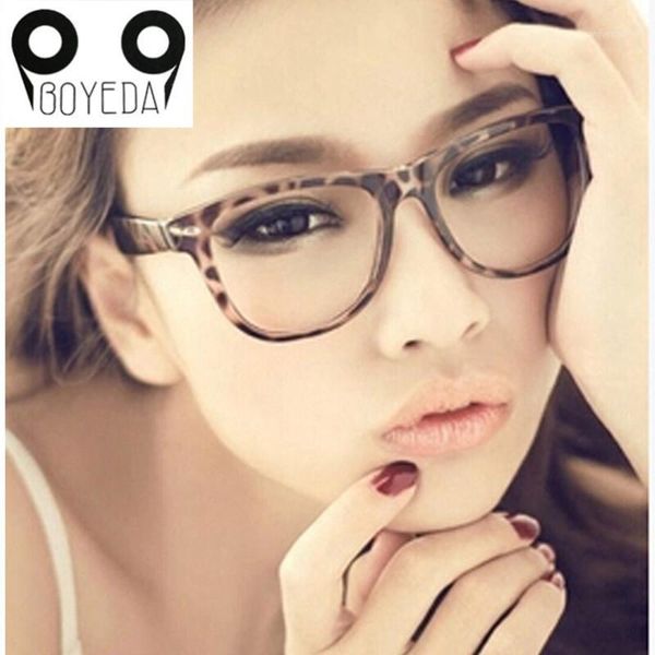 

Wholesale- BOYEDA Fashion Eyeglasses Frames for Women retro Eye Glasses Frames for Men Vintage Female Spectacle Frame Optics Eyewear1, Silver