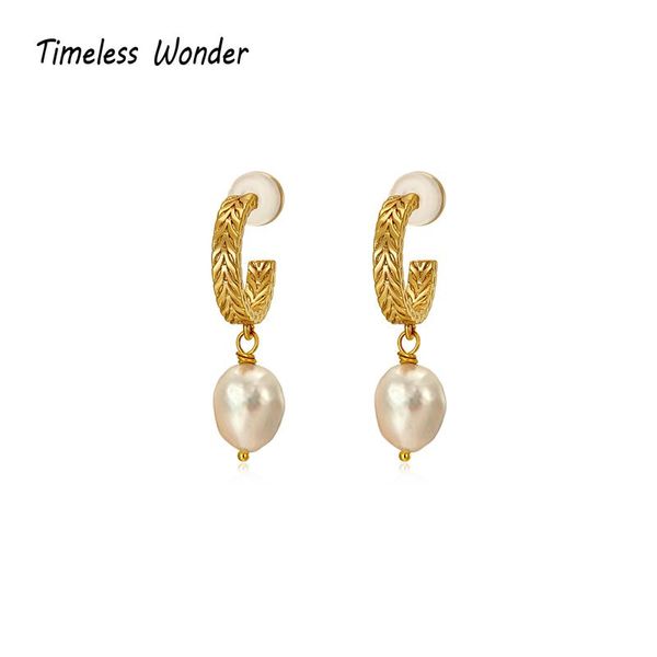 

dangle & chandelier timeless wonder glamours natural pearl drop earrings women jewelry designer goth boho trendy rare sweet fancy gift date, Silver