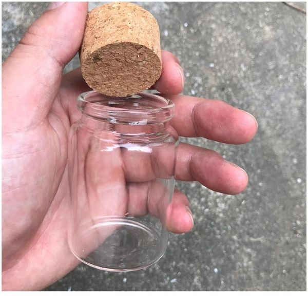 

80ml glass bottles with cork small transparent mini empty glass vials jars container clear food botlles eco-friendly 1 jllgdy