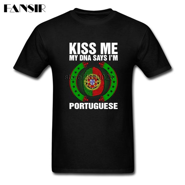 

funny my dna says i'm portuguese portugal flag t-shirt mens custom short sleeve men shirt brand-clothing 3xl sport hooded sweatshirt ho