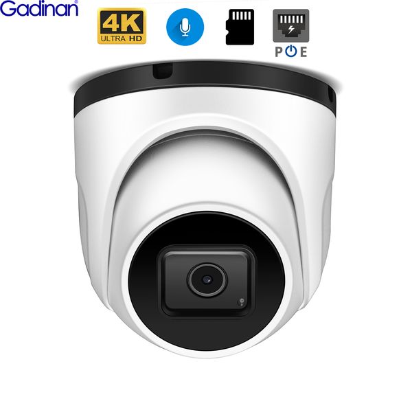 

4k poe ip camera h.265 8mp sony imx415 sd card slot audio outdoor dome human detection cctv security surveillance camera