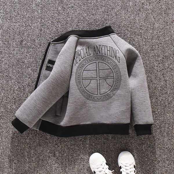 

2019 новые осень весной пальто школы мальчиков детская повседневный outwear детская одежда хлопка куртки c1012, Blue;gray