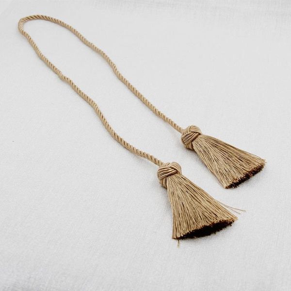 

1pc tieback curtain clip tassels 9 colors polyester tie backs curtain ropes home accessories decorative h qylann