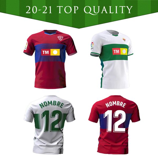 

new elche cf sd eibar levante ud 2020 la liga home camisetas roger marti morales fidel morente kike y.muto men football shirts, Black;yellow