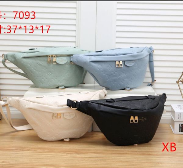 

women waist bag belt bag designer fashion men waist pack pouch pu leather waist bags, Black;red