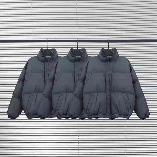 

2020 multicoloured down cotton jacket, thickened winter coat for men and women, Black