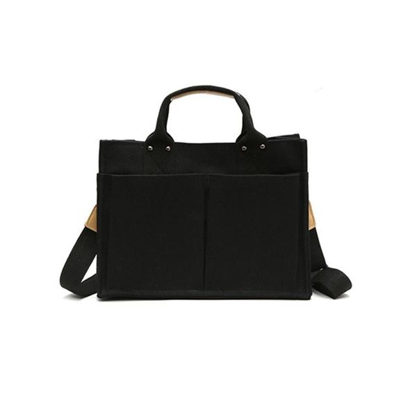 

women's canvas shoulder bag large capacity foldable and reusable shopping shopping bag handbag lady