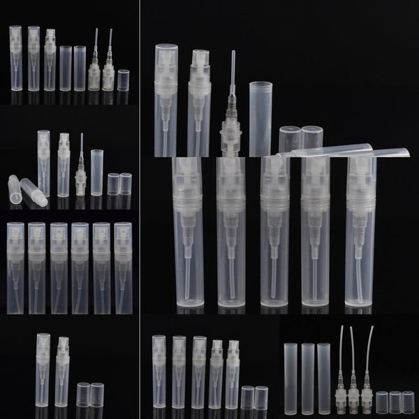 

clear spray 3ml plastic atomizer refillable empty fragrance perfume scent sample bottle for travel party makeup p75g