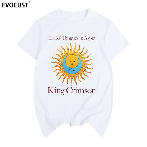 

язычки king crimson жаворонки в заливном дисциплины футболка хлопок мужчины футболка нового лето женщины tee спорт с капюшоном hoodie