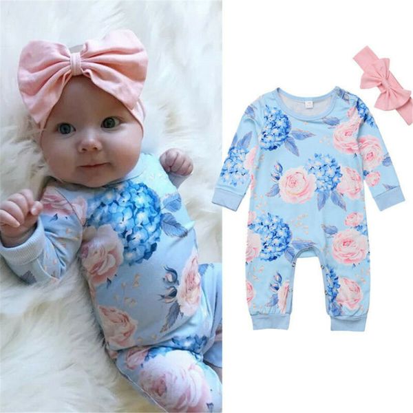 

berets baby kids boy girl infant romper jumpsuit bodysuit cotton clothes outfit set, Blue;gray
