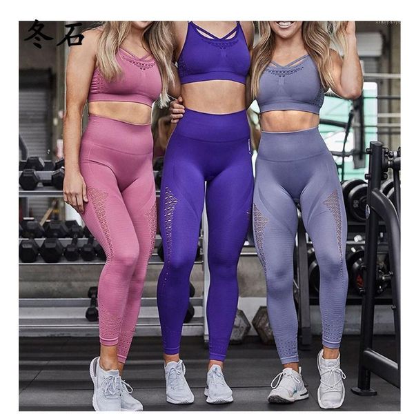 

yoga outfits seamless bra set sportwear women sport suit workout clothes gym clothing sports leggings sets push up fitness legging1, White;red